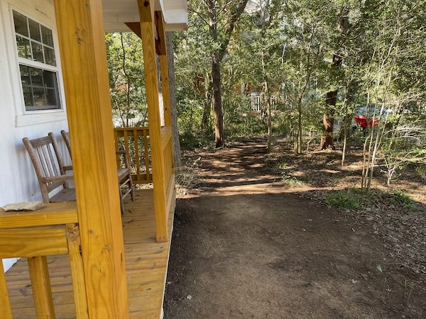 building a walkway